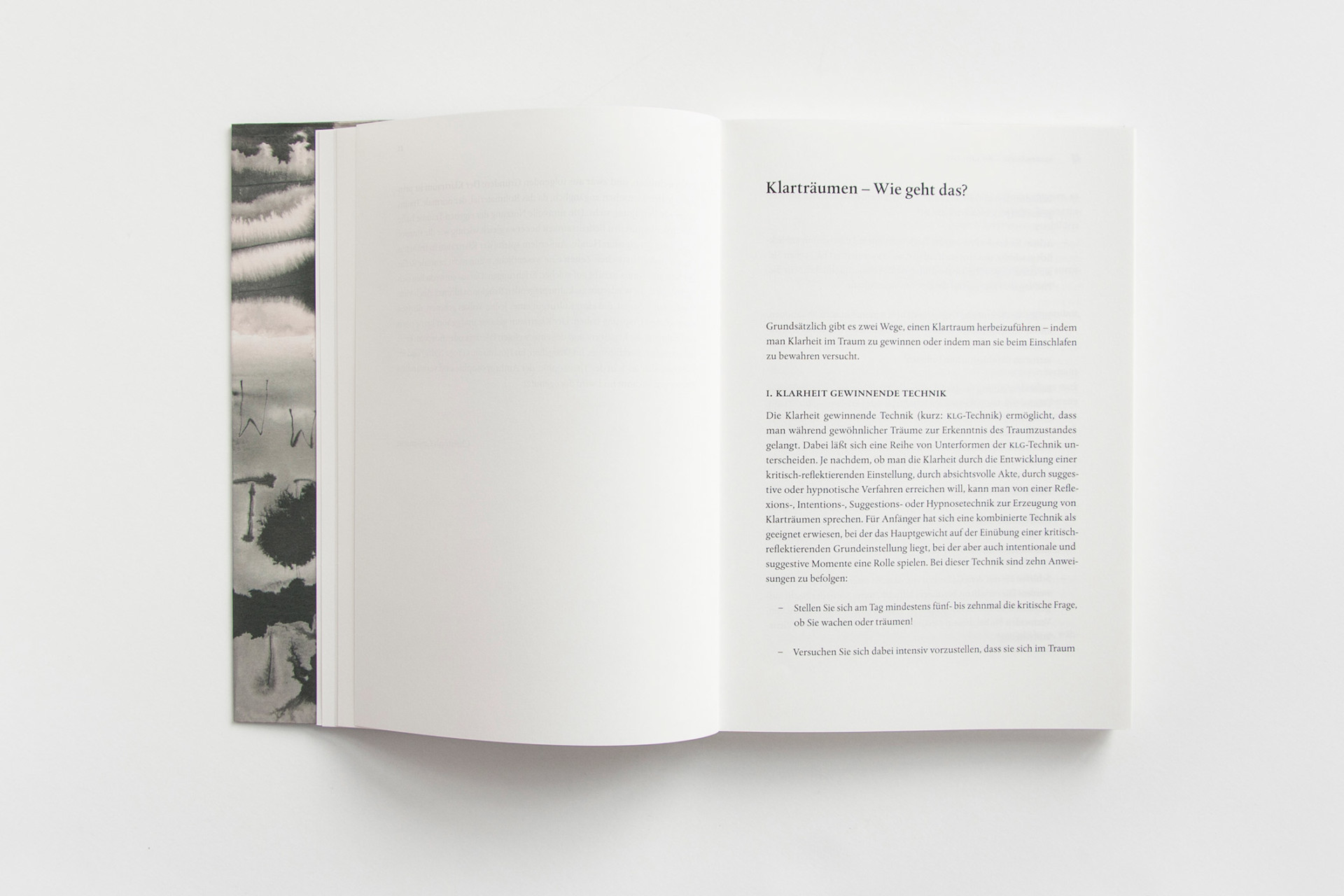 Merle Michaelis / Lettering & Typografie Klartraumforschung