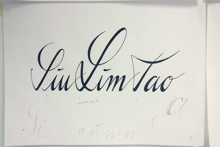 Merle Michaelis / Lettering & Typografie Siu Lim Tao Lettering