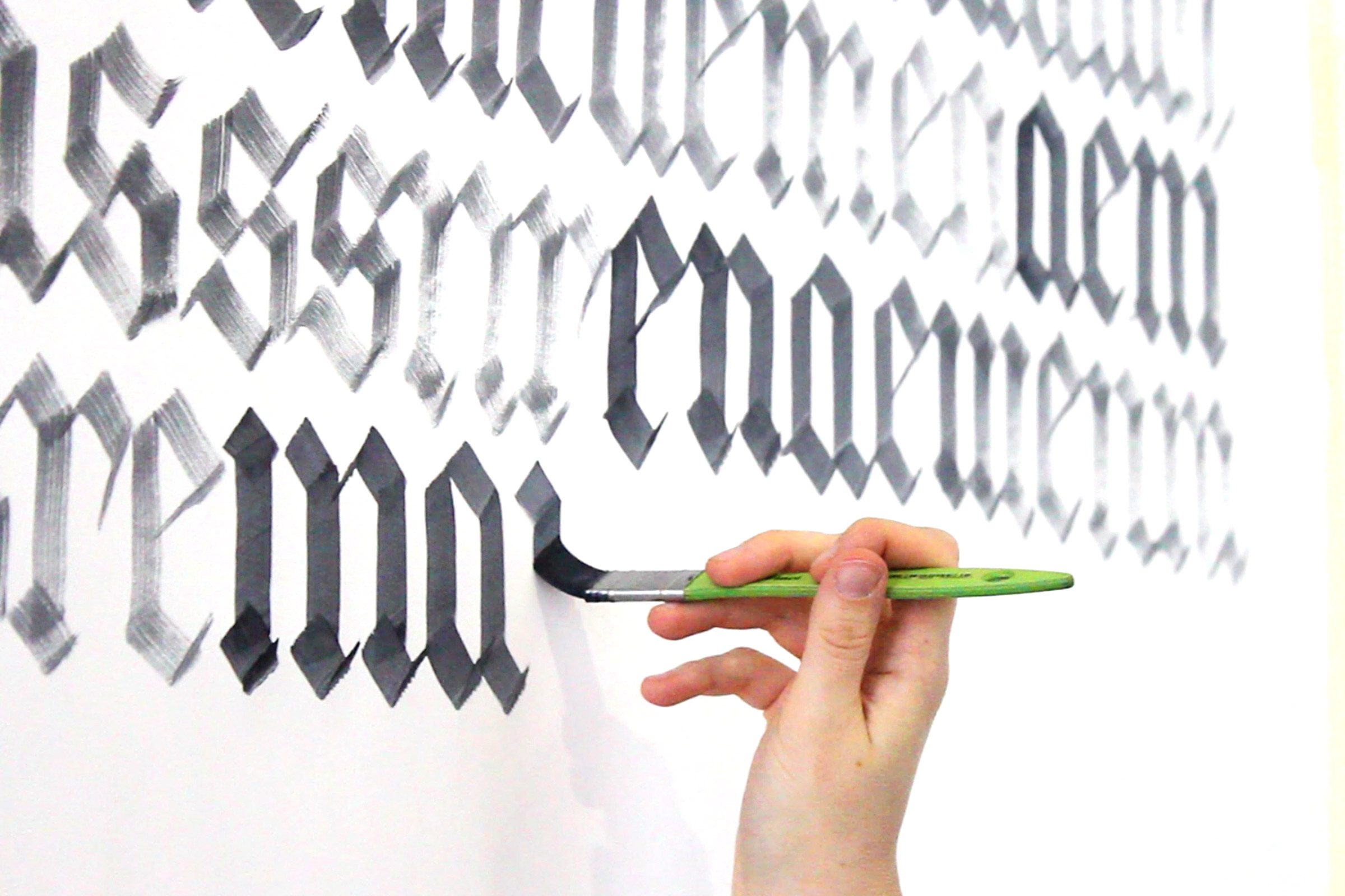 Merle Michaelis / Lettering & Typografie Kalligrafie und Kampfkunst