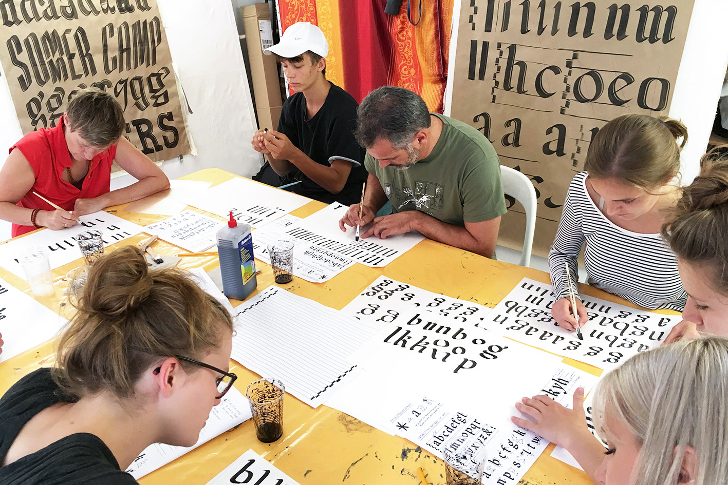 Merle Michaelis / Lettering & Typografie Kalligrafie